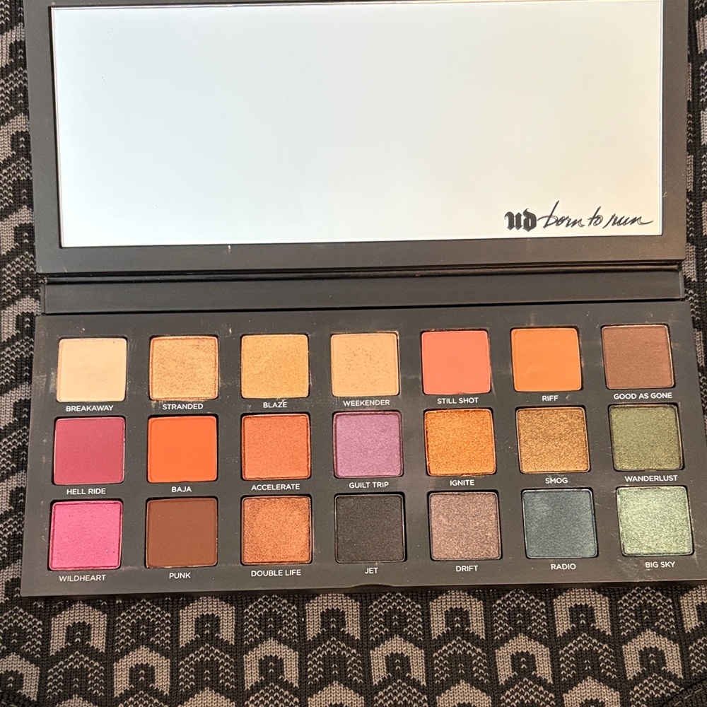 Urban Decay Born to Run palette
